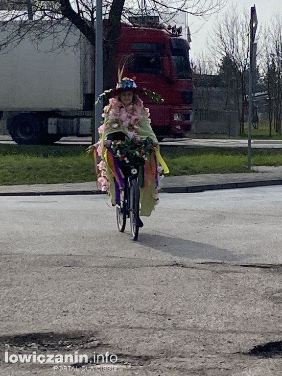 Marsz na powitanie wiosny w Popowie