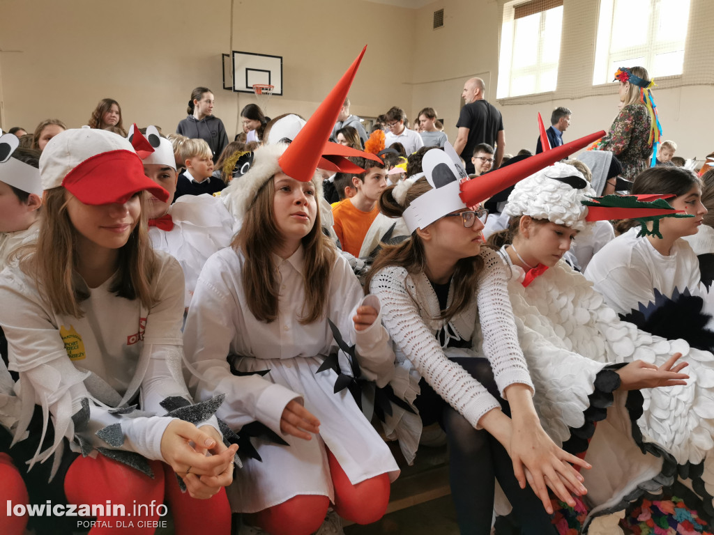 Rewia ptasich piór w łowickiej Jedynce