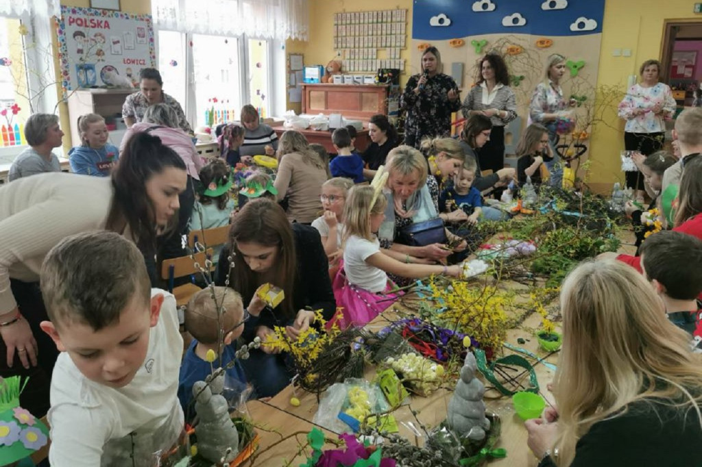 Wielkanocne Warsztaty  w Przedszkolu Pszczółka Maja w Łowiczu