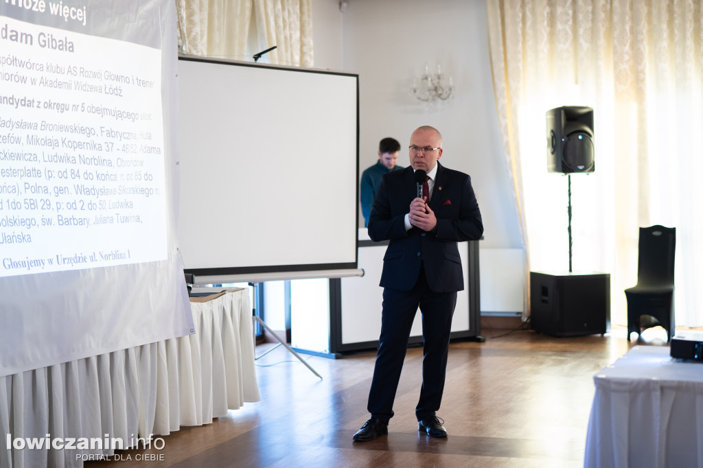 Konwencja wyborcza Przemysława Kobackiego