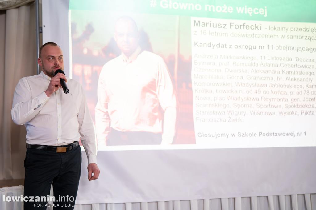 Konwencja wyborcza Przemysława Kobackiego