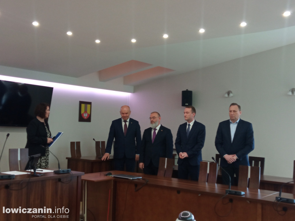 Wręczenie listów gratulacyjnych dla sportowców