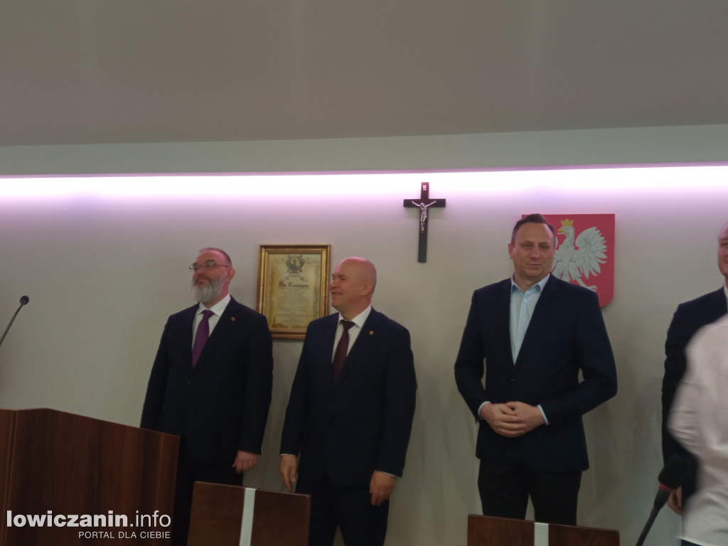 Wręczenie listów gratulacyjnych dla sportowców