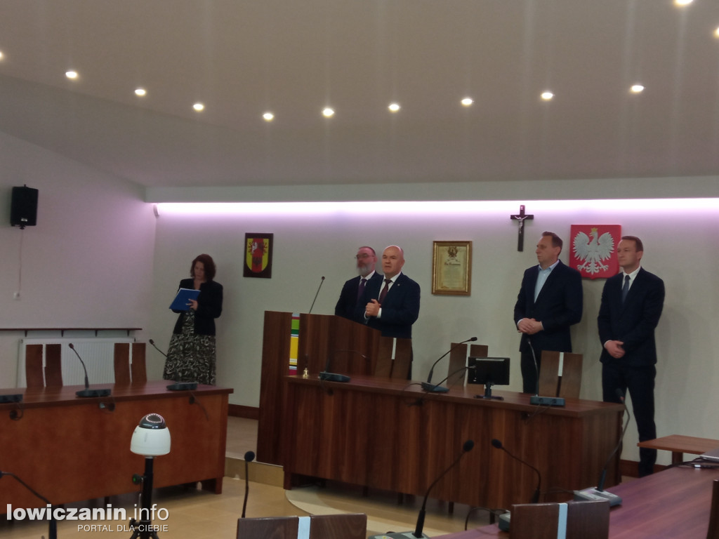 Wręczenie listów gratulacyjnych dla sportowców