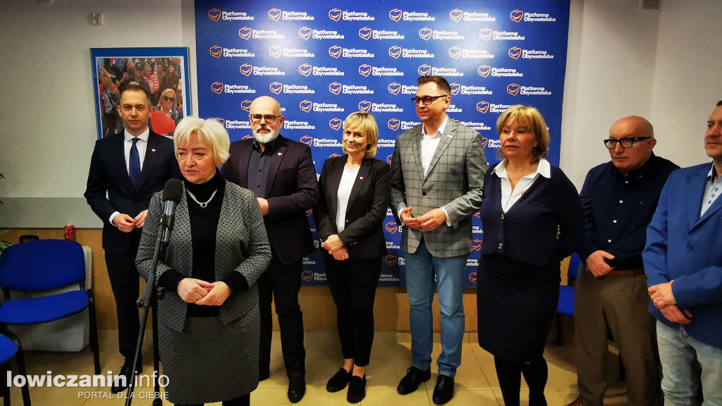 Wsparcie dla kandydatów KO i Mariusza Siewiery