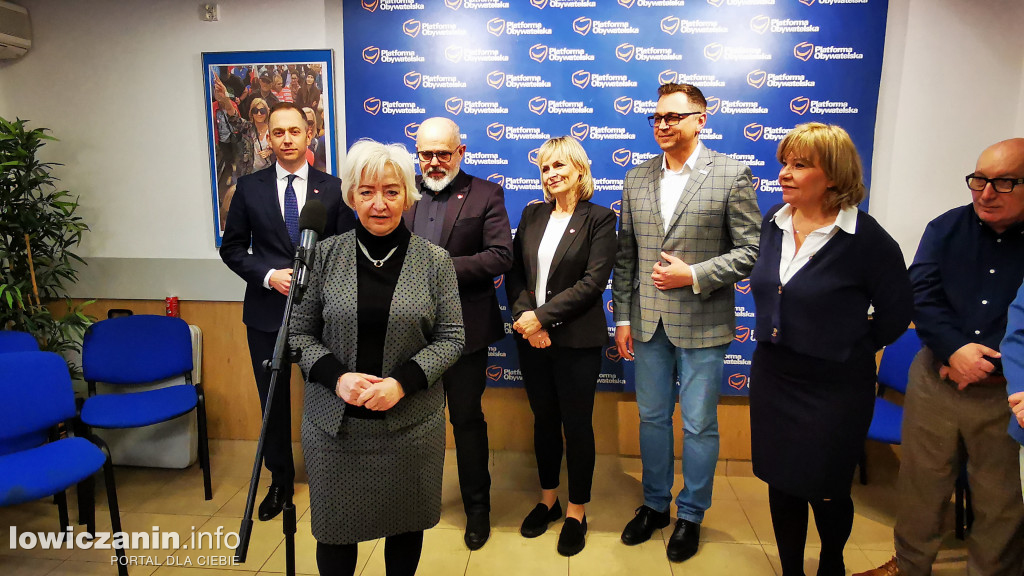 Wsparcie dla kandydatów KO i Mariusza Siewiery