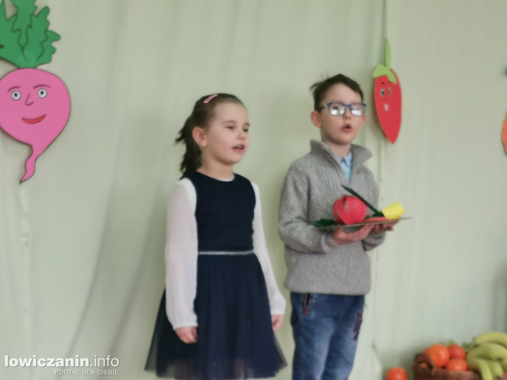 ,, Zdrowo się odżywiam, bo jem owoce i warzywa