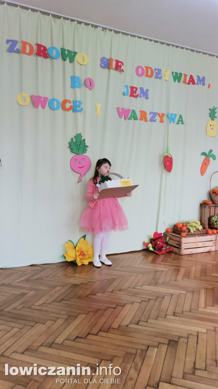,, Zdrowo się odżywiam, bo jem owoce i warzywa