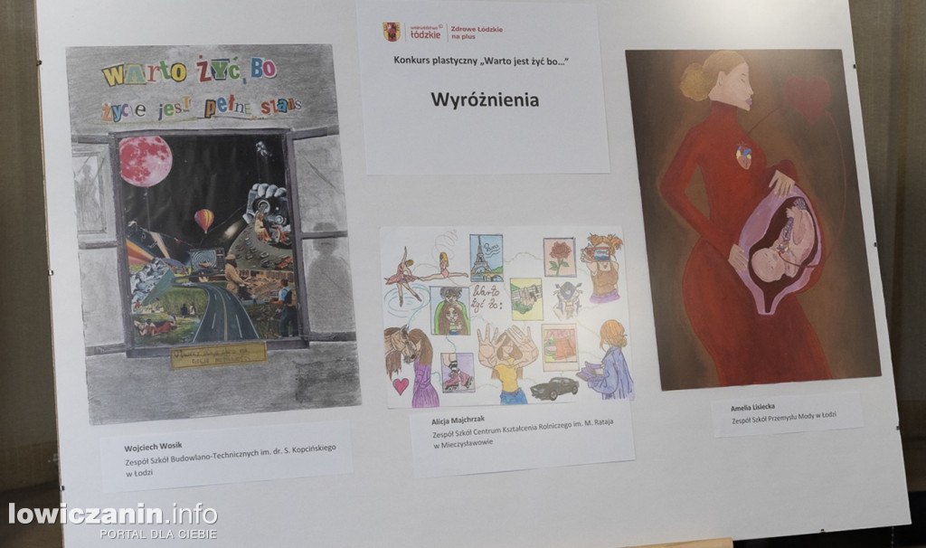 Nagrody w konkursie dla uczennic z Bolimowa