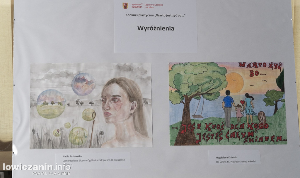 Nagrody w konkursie dla uczennic z Bolimowa