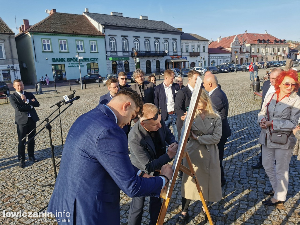 PiS poparł Cipińskiego - wyborcza deklaracja na Nowym Rynku