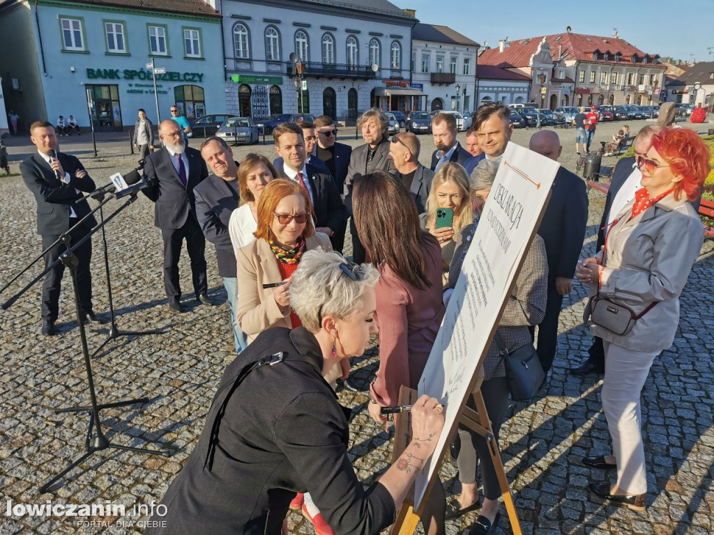 PiS poparł Cipińskiego - wyborcza deklaracja na Nowym Rynku