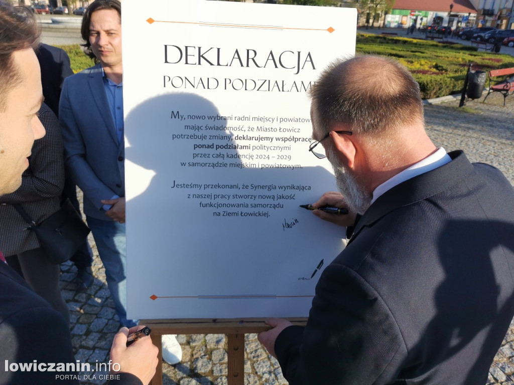 PiS poparł Cipińskiego - wyborcza deklaracja na Nowym Rynku