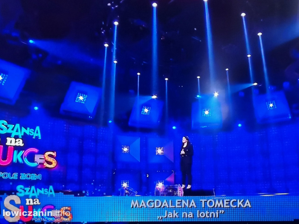 Telewizyjny debiut Magdaleny Tomeckiej