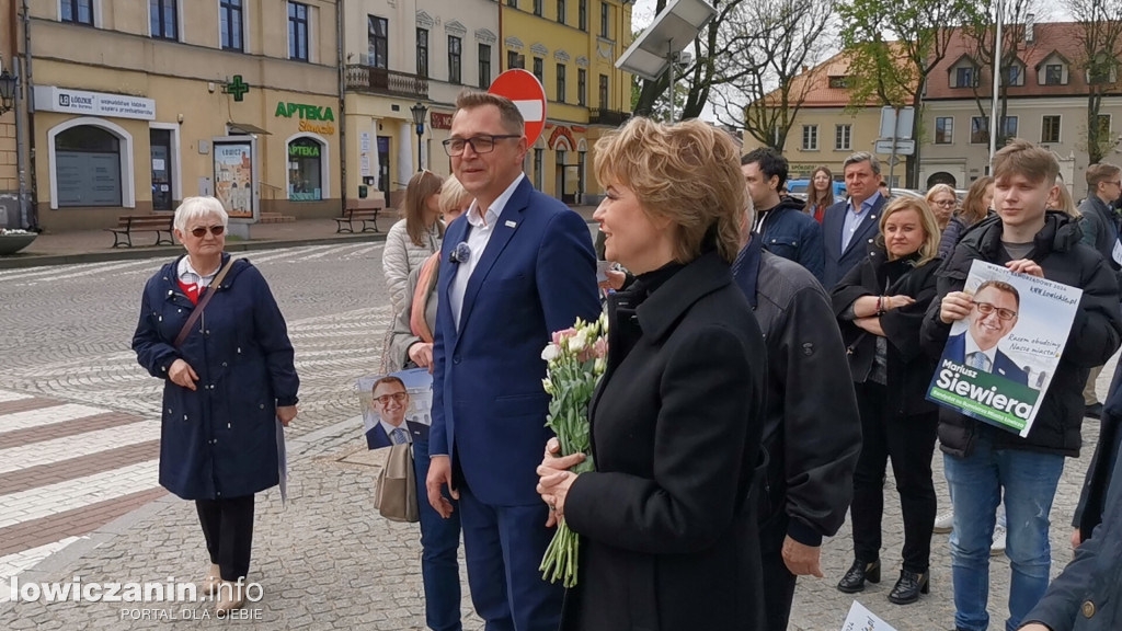 Hanna Zdanowska odwiedziła Łowicz