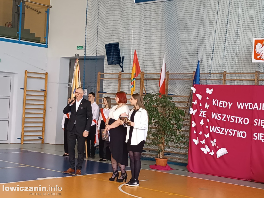 Pożegnali maturzystów w \