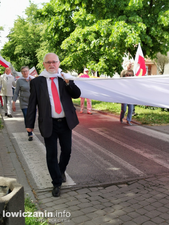 Dzień Flagi Rzeczypospolitej Polskiej w Łowiczu