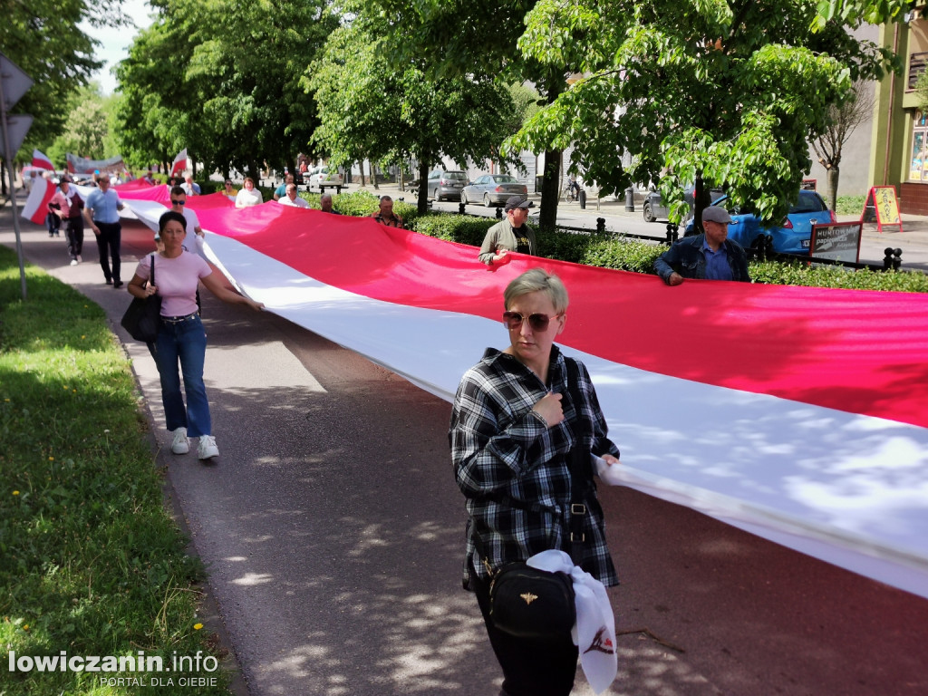 Dzień Flagi Rzeczypospolitej Polskiej w Łowiczu