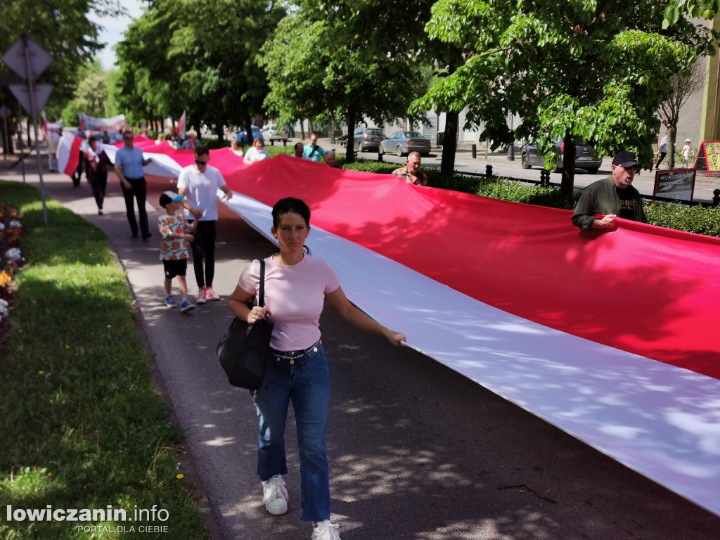 Dzień Flagi Rzeczypospolitej Polskiej w Łowiczu
