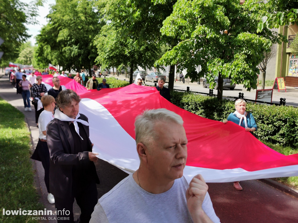 Dzień Flagi Rzeczypospolitej Polskiej w Łowiczu