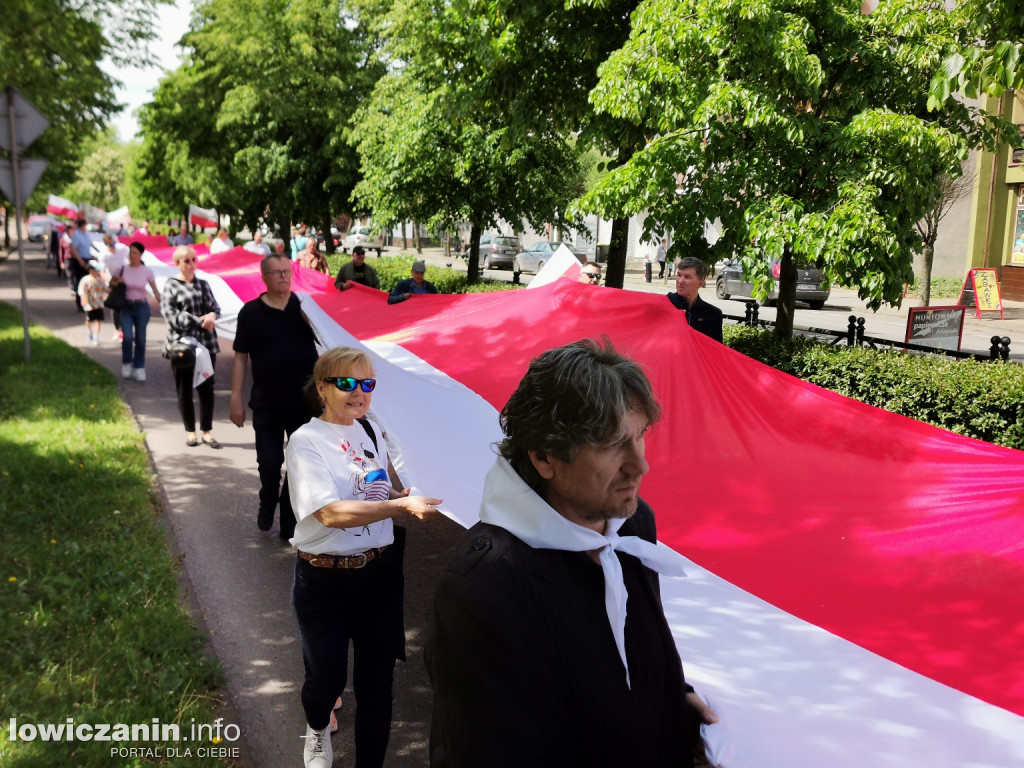 Dzień Flagi Rzeczypospolitej Polskiej w Łowiczu