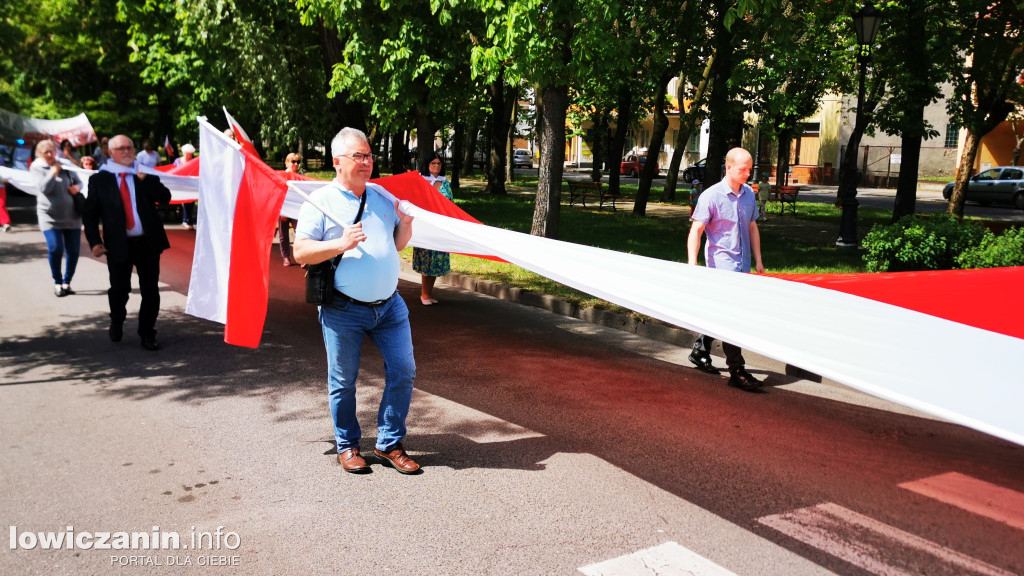 Dzień Flagi Rzeczypospolitej Polskiej w Łowiczu