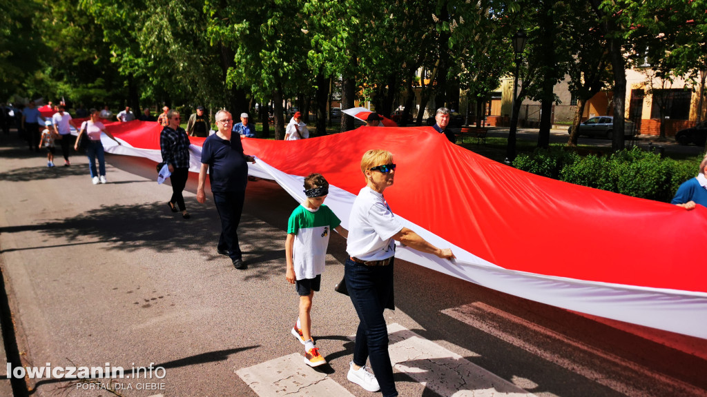 Dzień Flagi Rzeczypospolitej Polskiej w Łowiczu