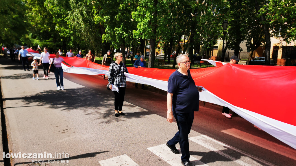 Dzień Flagi Rzeczypospolitej Polskiej w Łowiczu