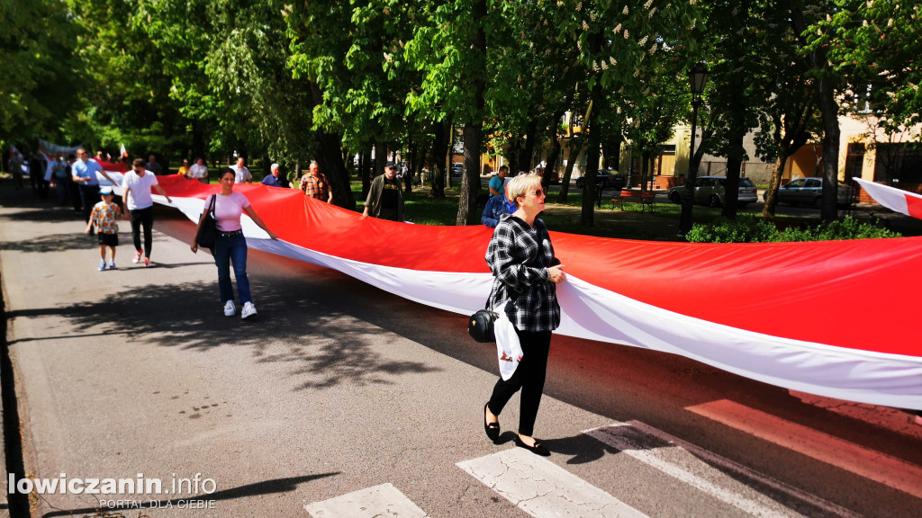 Dzień Flagi Rzeczypospolitej Polskiej w Łowiczu