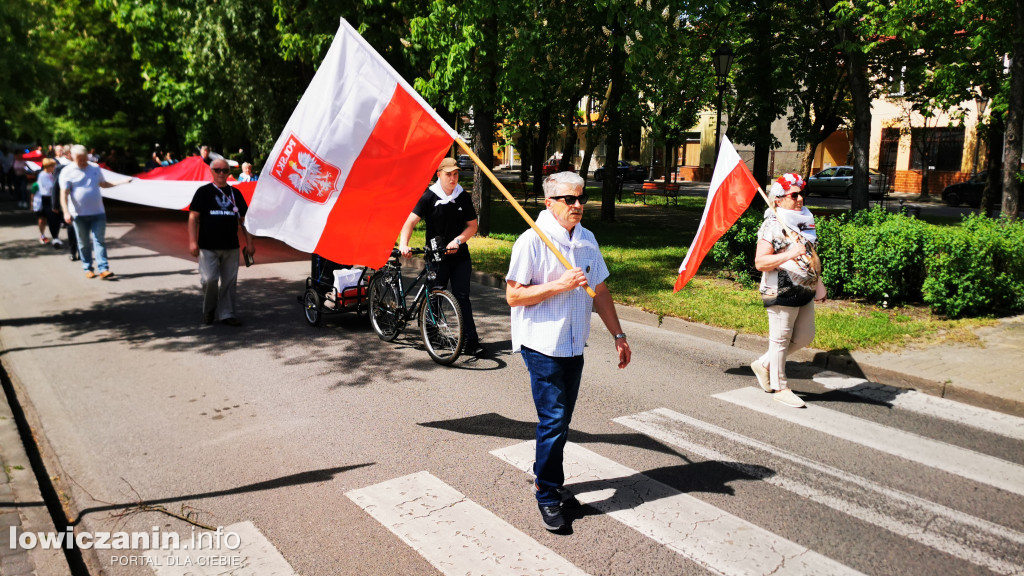 Dzień Flagi Rzeczypospolitej Polskiej w Łowiczu
