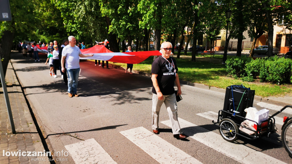 Dzień Flagi Rzeczypospolitej Polskiej w Łowiczu