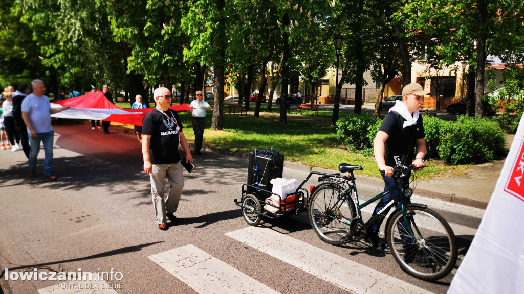 Dzień Flagi Rzeczypospolitej Polskiej w Łowiczu