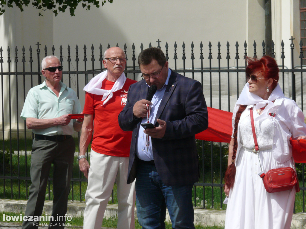 Dzień Flagi Rzeczypospolitej Polskiej w Łowiczu