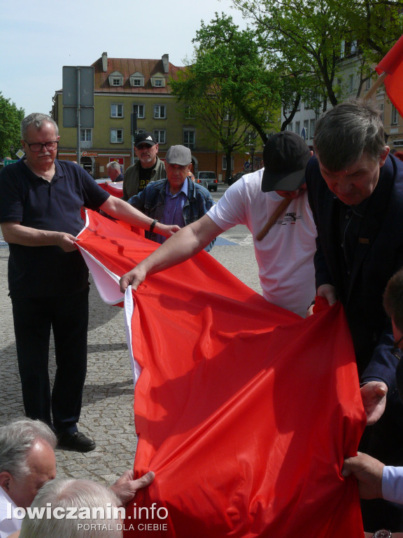 Dzień Flagi Rzeczypospolitej Polskiej w Łowiczu
