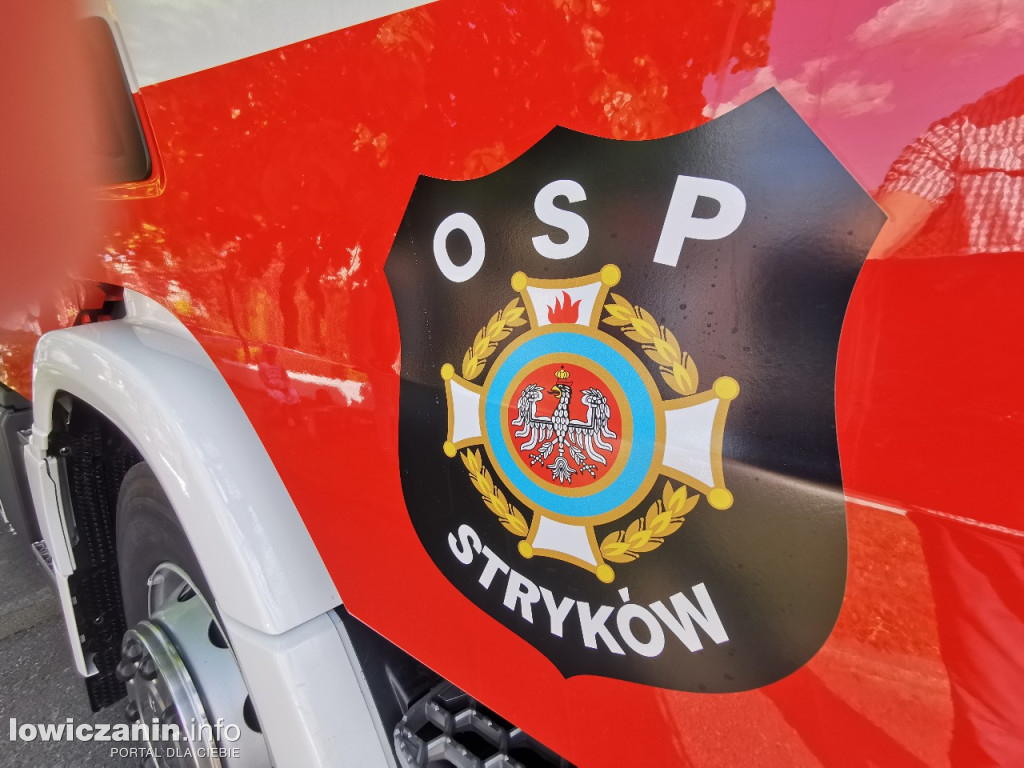 Odznaczenia dla strażaków ochotników w Strykowie