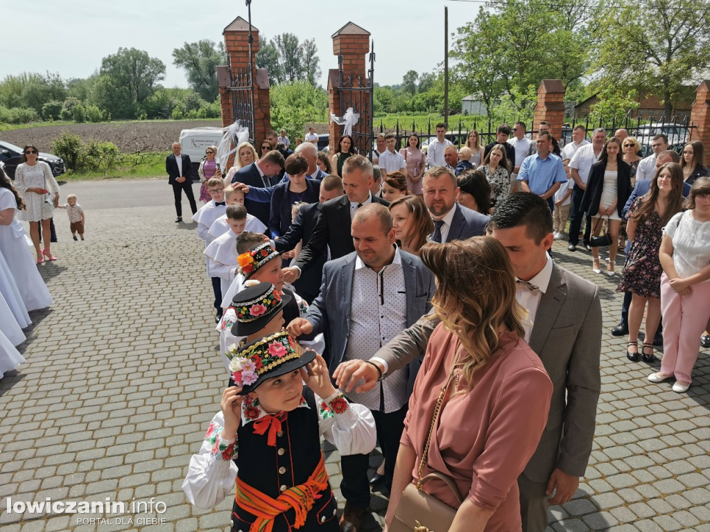 Pierwsza Komunia święta w Kompinie