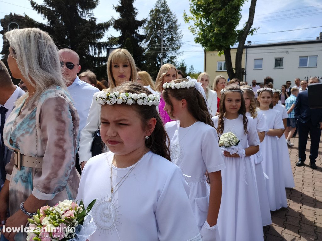 Głowno. Pierwsza Komunia Święta w kościele św. Barbary