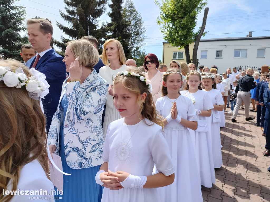 Głowno. Pierwsza Komunia Święta w kościele św. Barbary