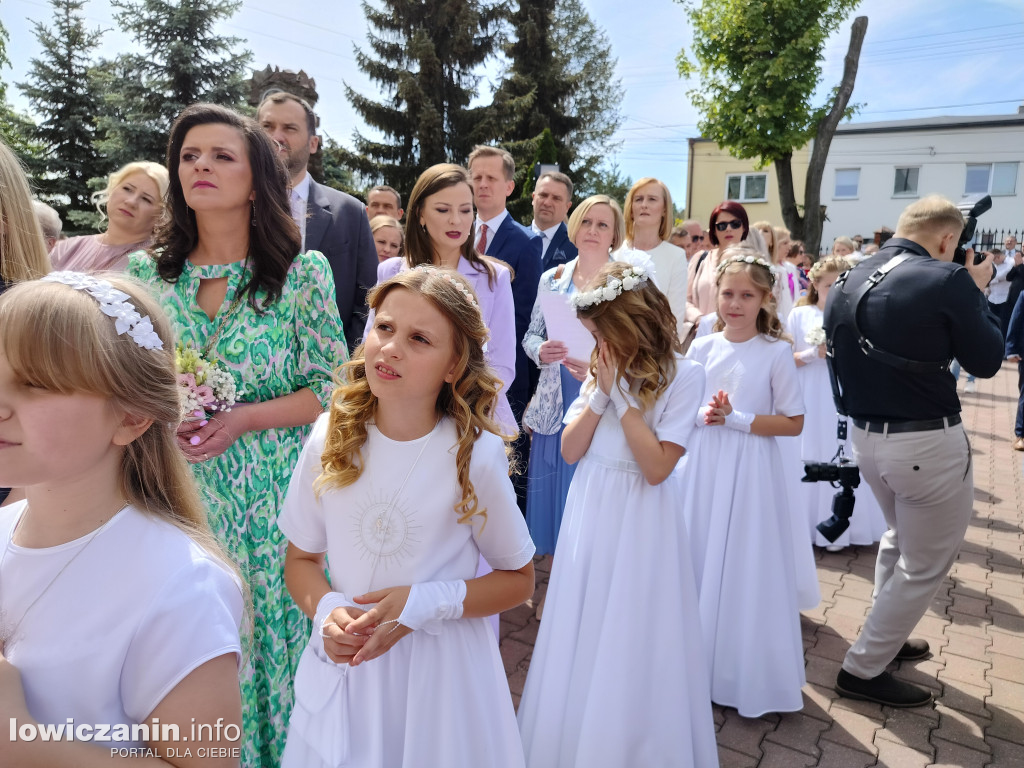 Głowno. Pierwsza Komunia Święta w kościele św. Barbary