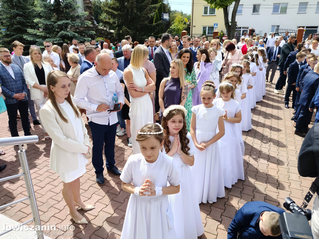 Głowno. Pierwsza Komunia Święta w kościele św. Barbary