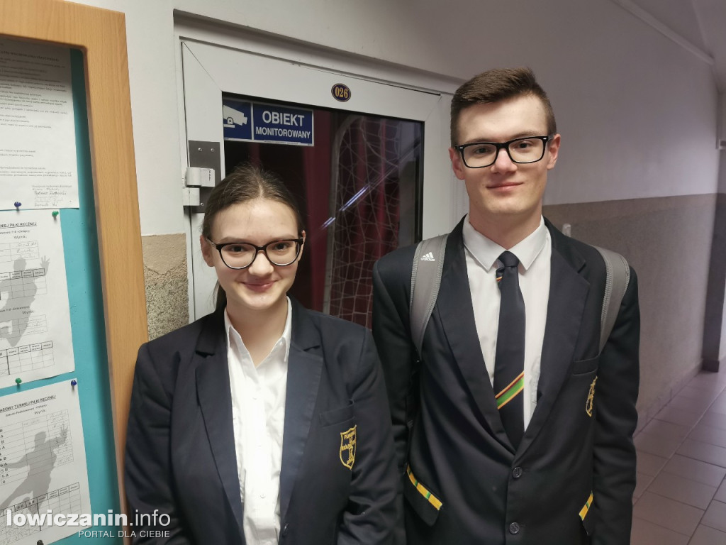 Ostatnie chwile przed maturą w Pijarskim LO w Łowiczu