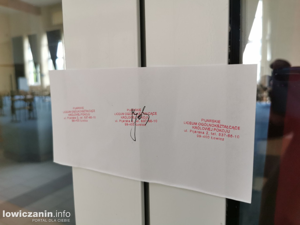 Ostatnie chwile przed maturą w Pijarskim LO w Łowiczu