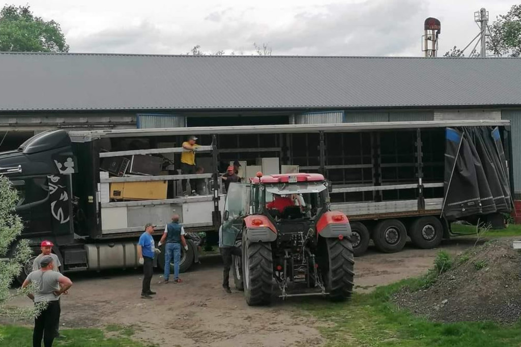 OSP Karsznice Duże zebrała ponad 8 ton elektrośmieci
