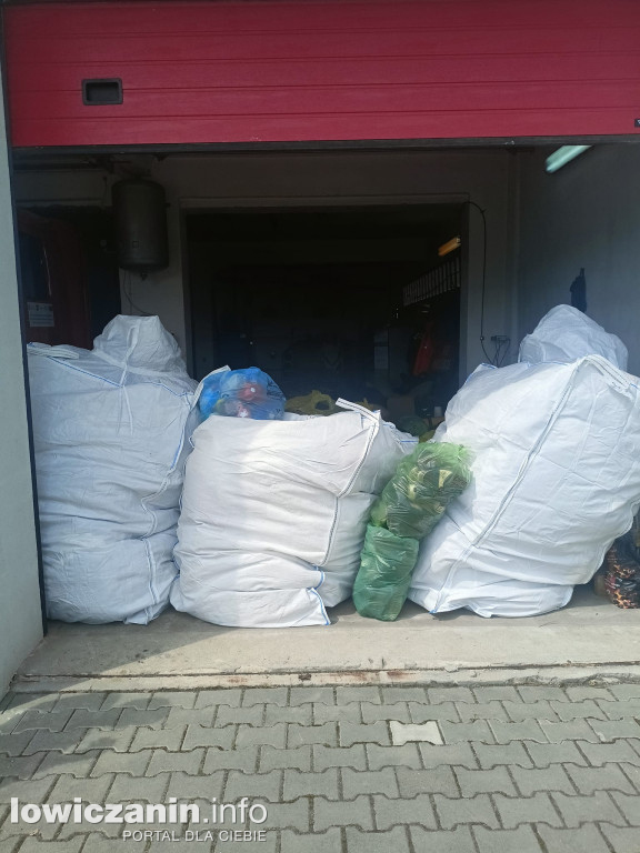 OSP Karsznice Duże zebrała ponad 8 ton elektrośmieci