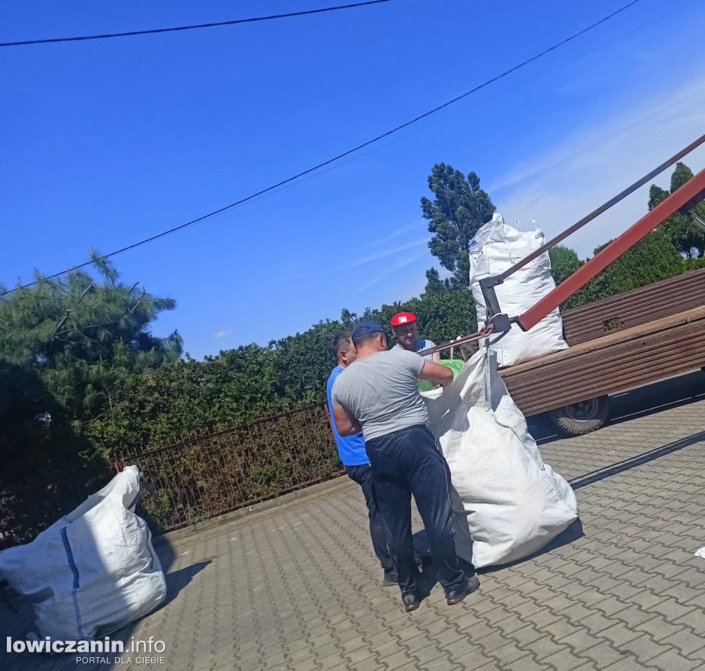 OSP Karsznice Duże zebrała ponad 8 ton elektrośmieci