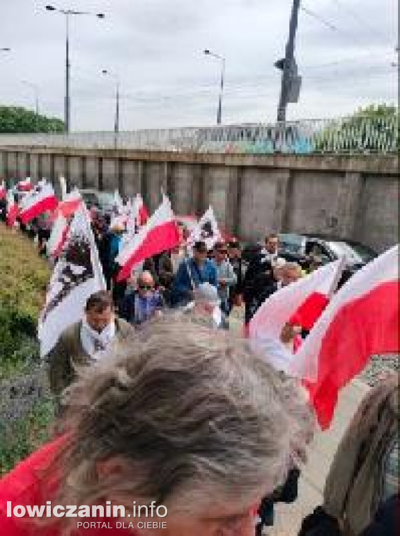 Łowicz obecny na manifestacji rolników w Warszawie