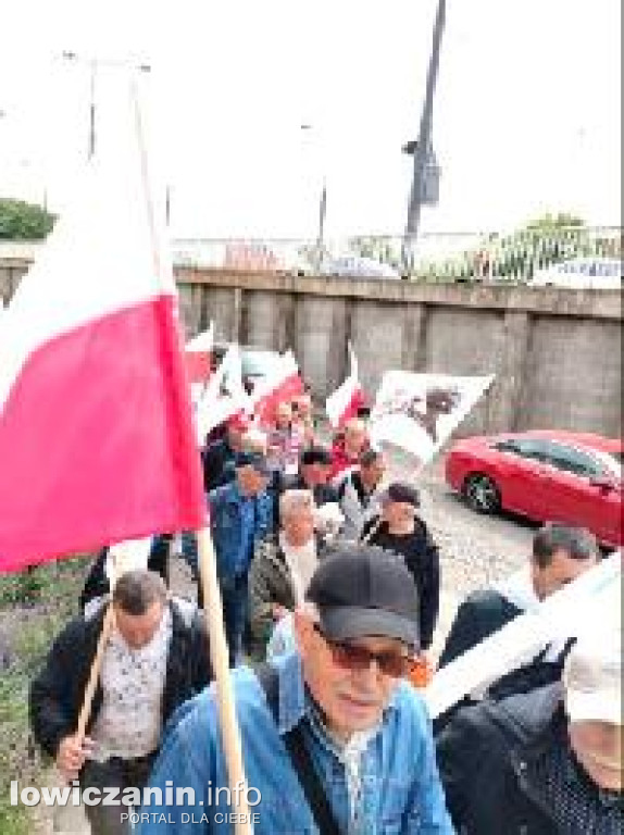 Łowicz obecny na manifestacji rolników w Warszawie