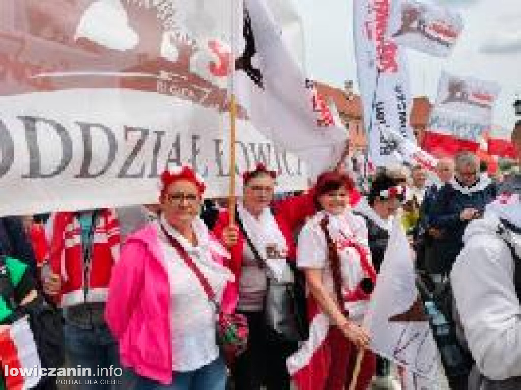 Łowicz obecny na manifestacji rolników w Warszawie
