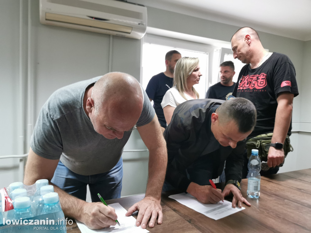 Spotkanie założycielskie Łowickiego Klubu Strzeleckiego