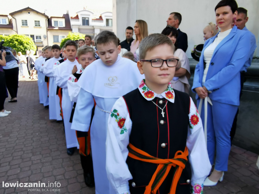 Pierwsza Komunia w parafii Św. Ducha w Łowiczu